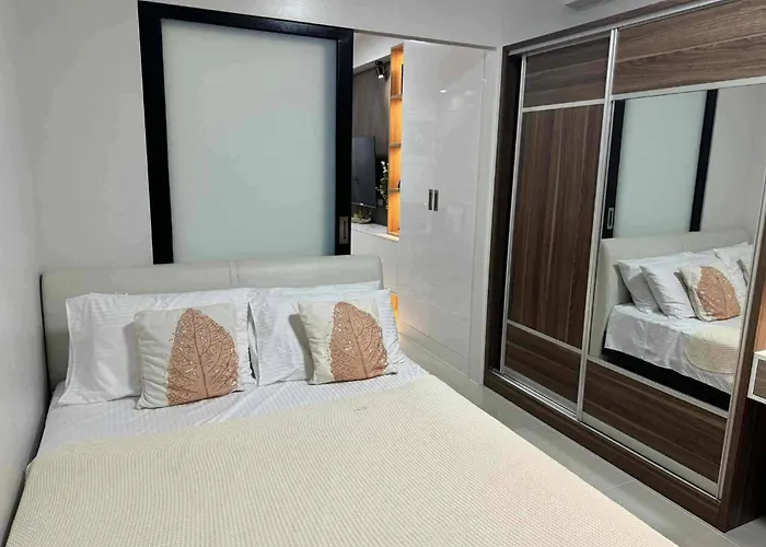 Chic Retreat In Pasay - Scandinavian With Balcony Facing Mall Of